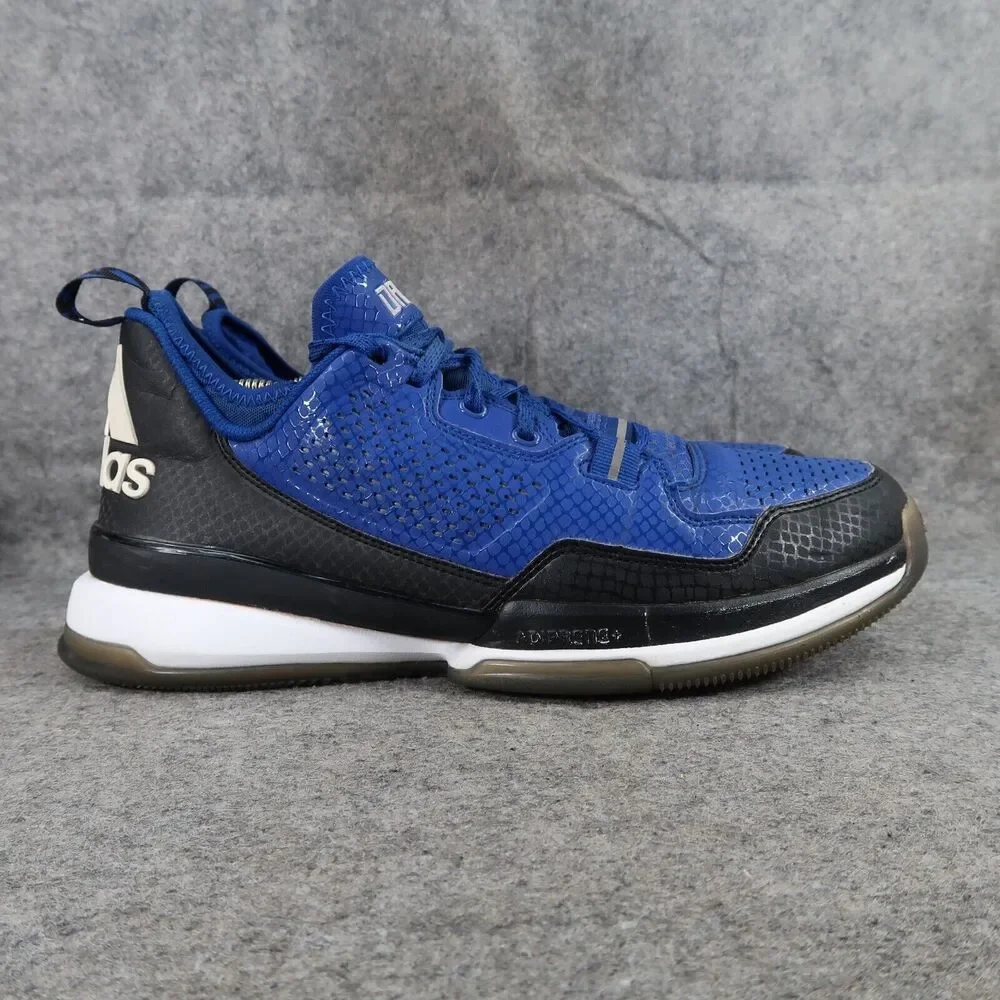 Adidas Shoes Mens 10 Athletic Trainer D Lillard Sneakers Basketball Sports Blue